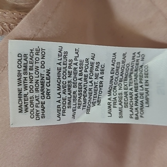 Dynamite peach floral lightweight halter neck lined slit front maxi dress - Picture 12 of 14